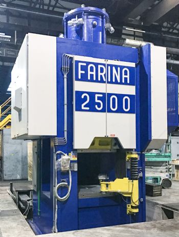 Automotive supplier invests in new mechanical forging press