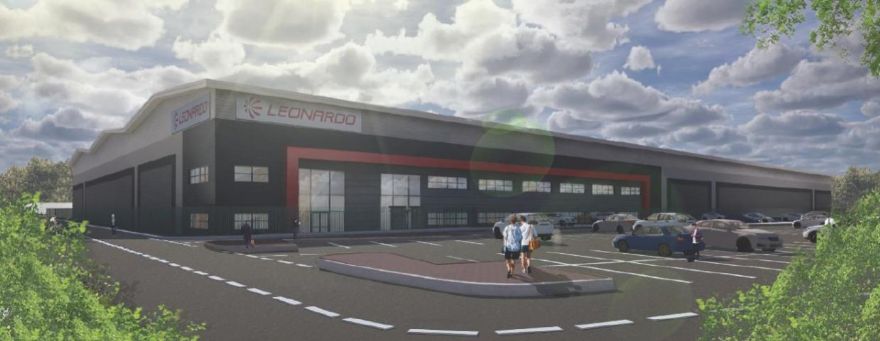Leonardo breaks ground on new helicopters logistics hub in Yeovil