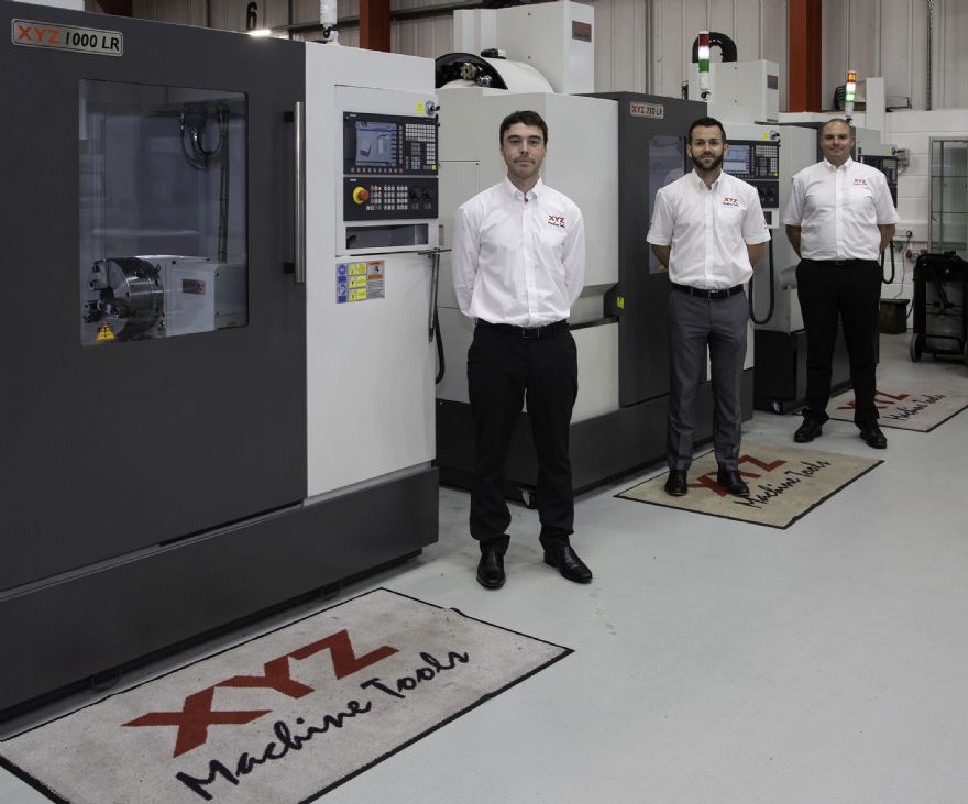 XYZ Machine Tools’ sales team continues to grow