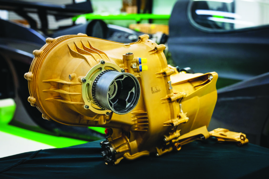 ‘3-D printed gearbox’ selected for Rodin FZero supercar