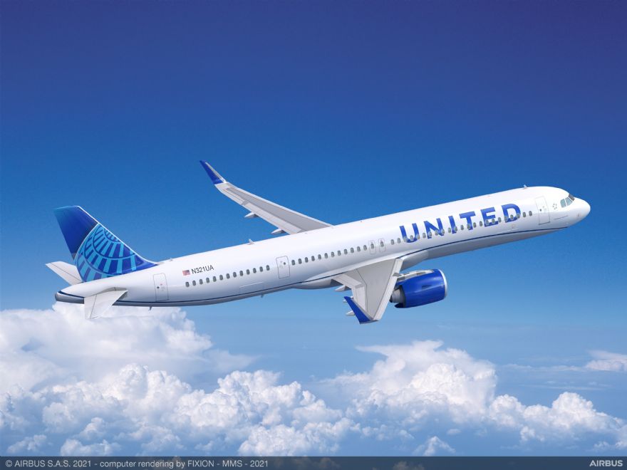 United Airlines orders 70 Airbus A321neo aircraft