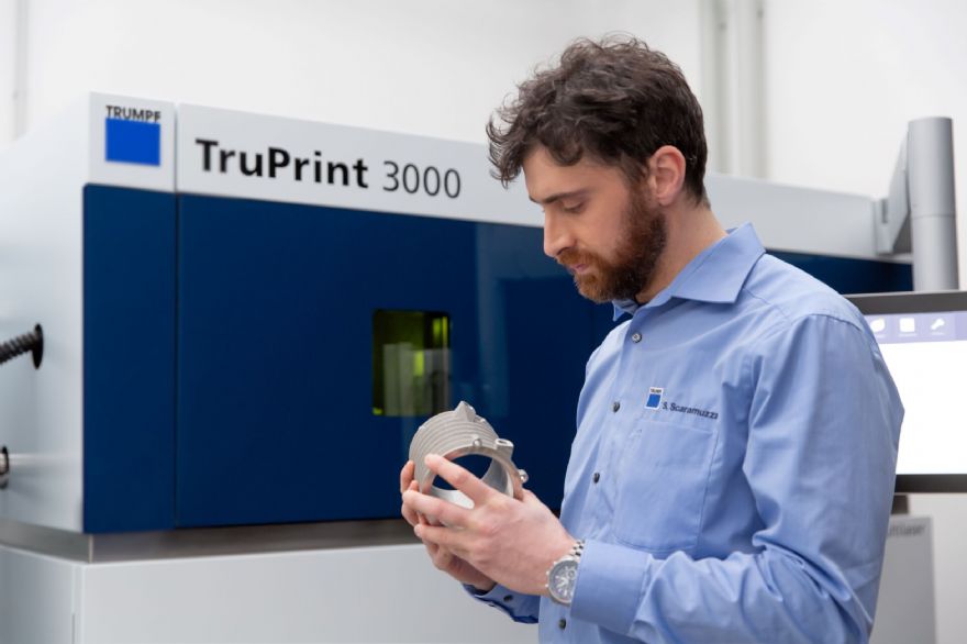 3-D printer from Trumpf helps fabricators move into mass production