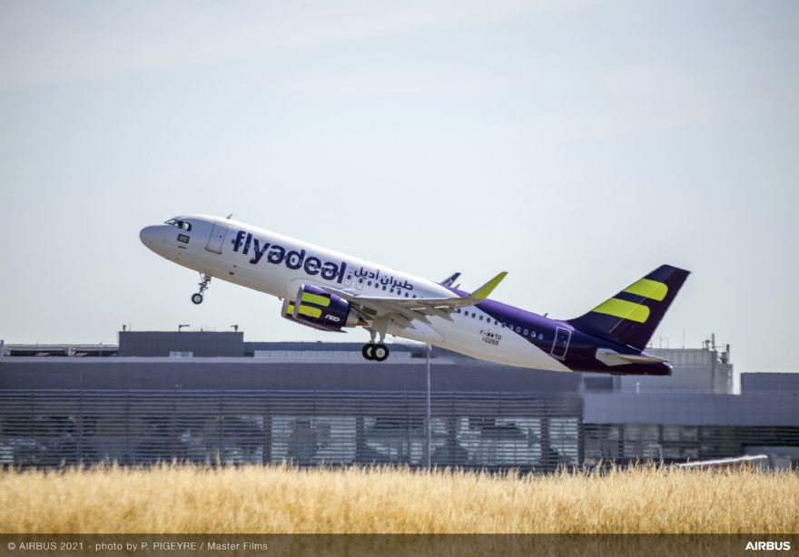 New Airbus A320neo delivered to flyadeal