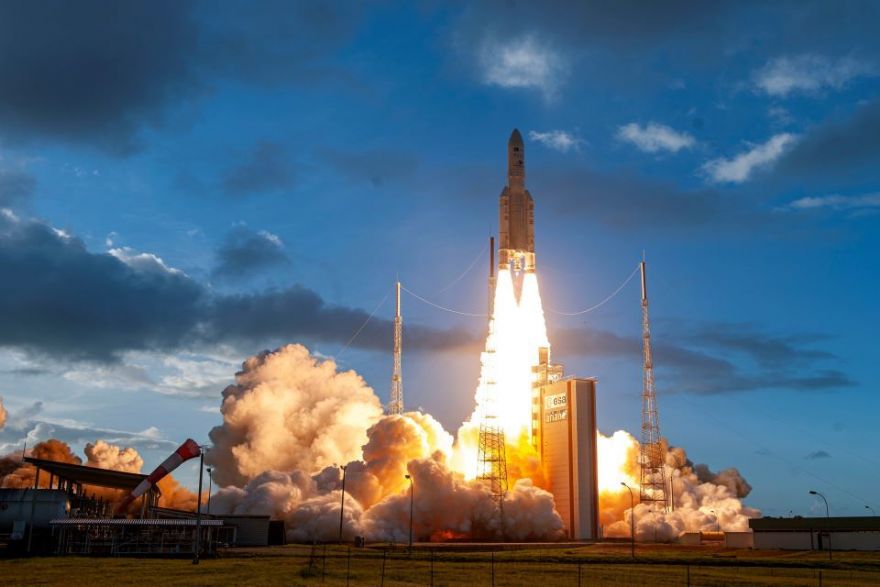 Lift-off for world’s first fully flexible satellite