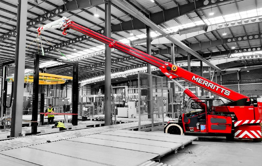 Merritts invests £250,000 in JMG MC-160 ‘pick and carry’ crane