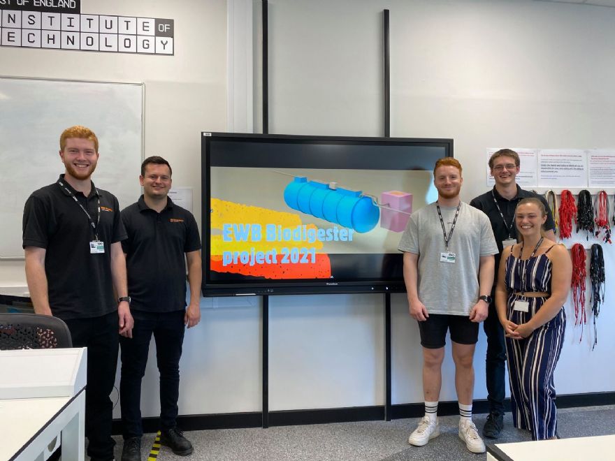 Renishaw apprentices secure second place in Engineering without Borders awards
