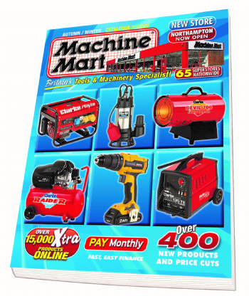 Machine Mart’s new Autumn/Winter Catalogue now available