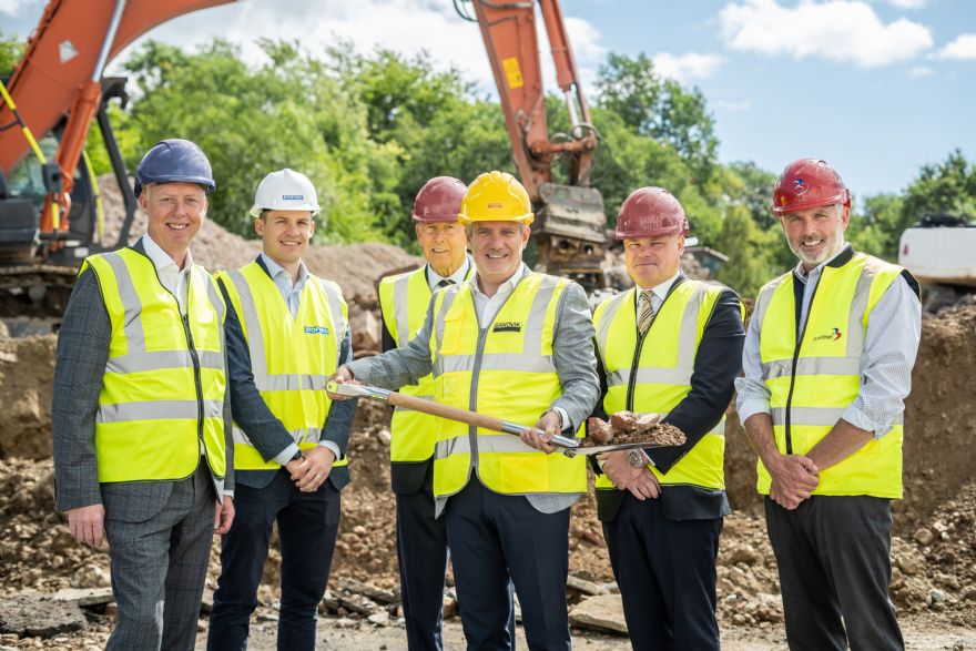 Construction underway on new Sandvik Coromant UK HQ