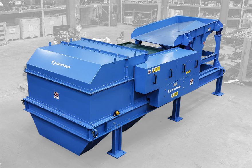 Bunting supplies magnetic separators for recycling project