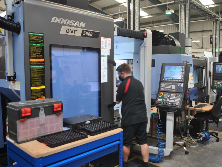 On track with three new Doosan machining centres