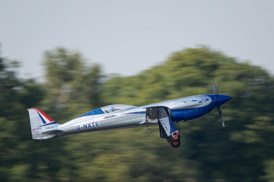 Spirit of Innovation takes to the skies for the first time