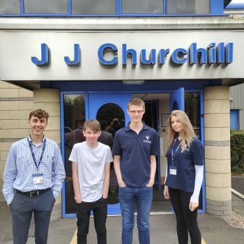 Students complete 2021 placement programme at JJ Churchill