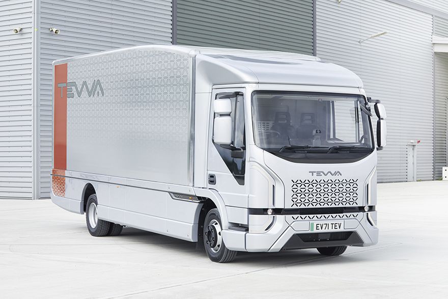 Tevva unveils new all-electric truck design