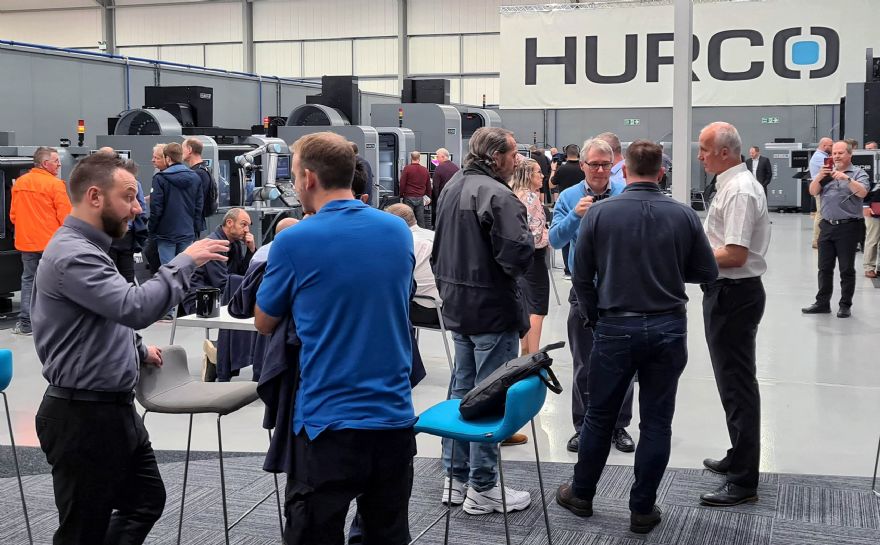 Visitors numbers high at Hurco Open House
