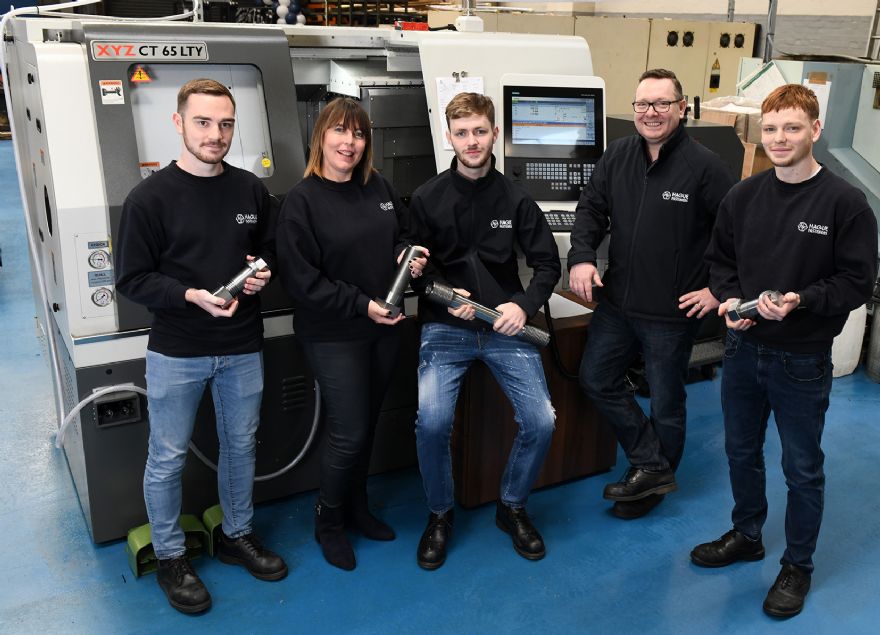 A perfect 50th birthday present for Hague Fasteners