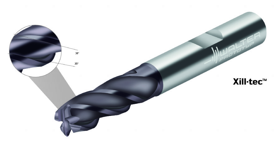 Walter introduces new solid carbide milling cutter