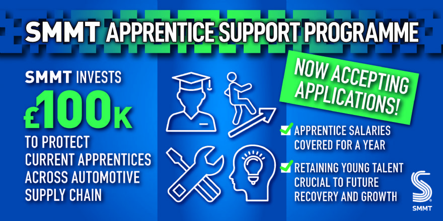 SMMT relaunches Apprentice Support Programme