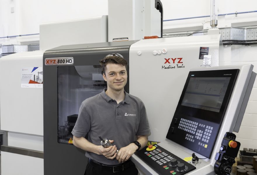 AMRC graduate’s project utilised at Ceratizit’s new Technical Centre 