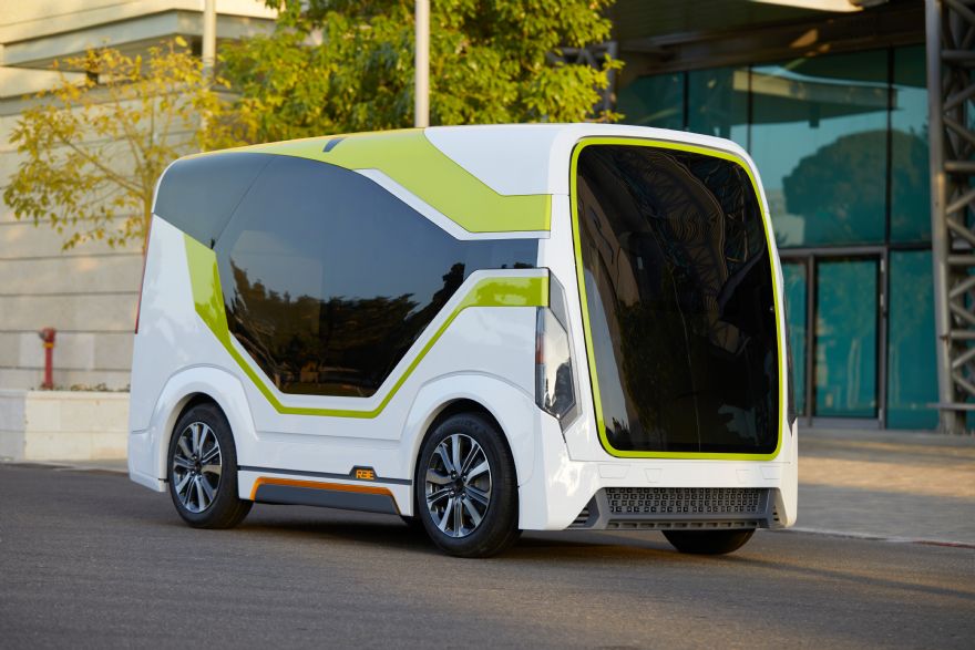 REE Automotive unveils new autonomous concept vehicle