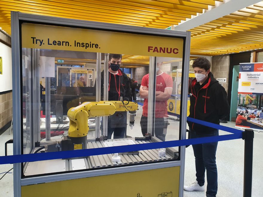 Fanuc supports young engineers in Industrial Robotics Final