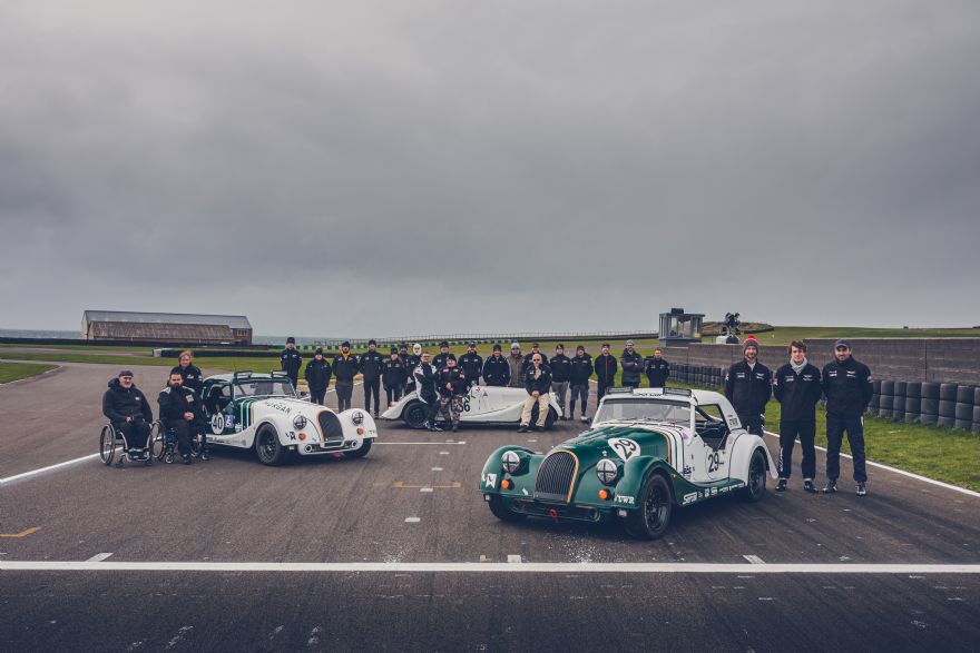 Morgan Plus Four makes its racing debut