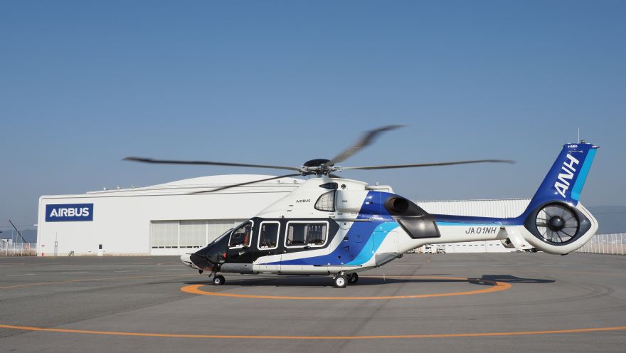 Airbus delivers world's first H160 to customer in Japan