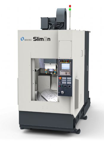 Compact five-axis VMC for high-volume production