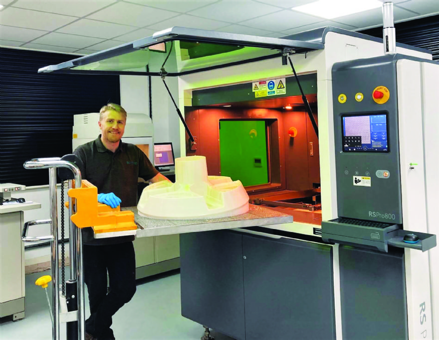 Sheffield firm installs large-bed 3-D printing machine
