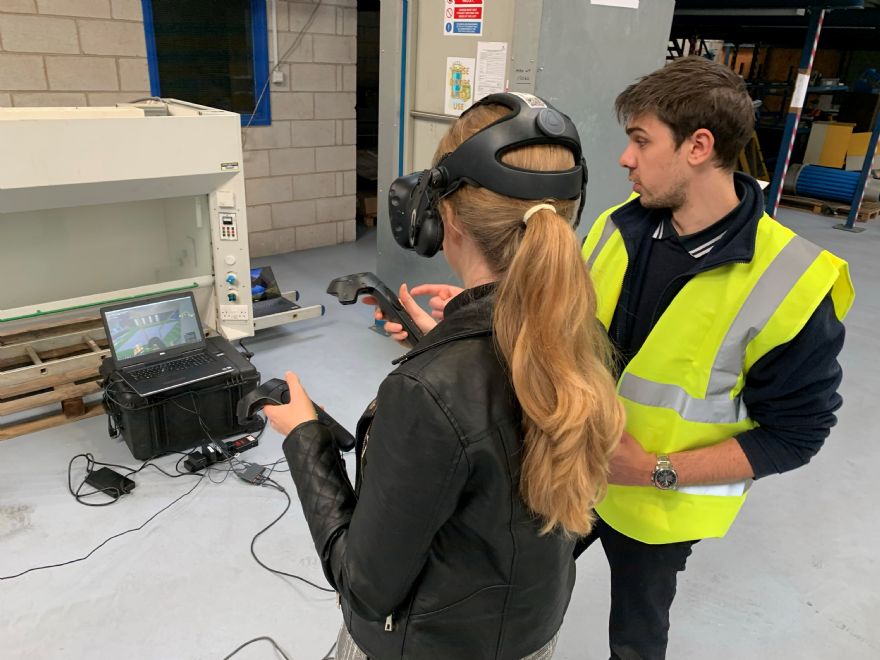 AMRC uses VR to rationalise complex manufacturing processes