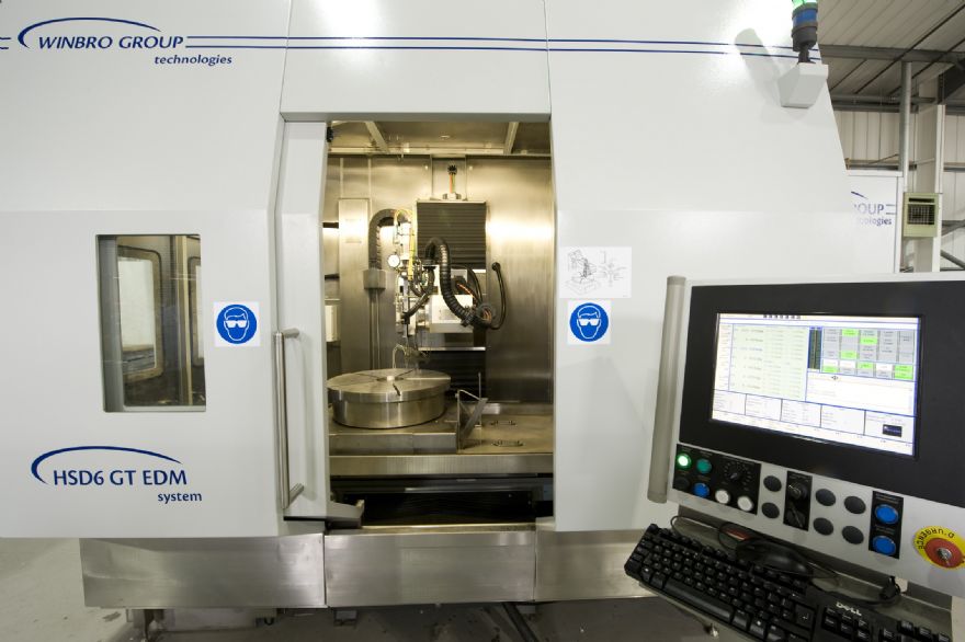 ETG speeds up EDM drilling on large components