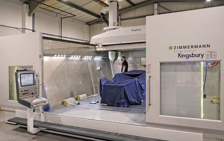 Motorsport specialist starts finish-machining large carbon-fibre parts