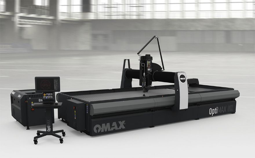 OMAX unveils OptiMAX, its most advanced waterjet ever