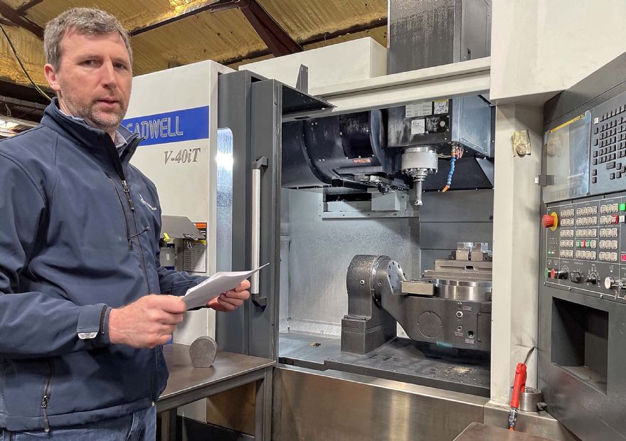 PB Machine Tech installs third five-axis machining centre
