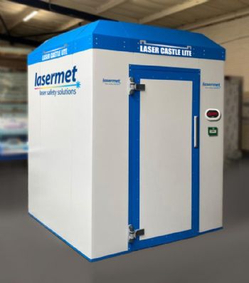 Lasermet to highlight Laser Castle Lite safety cabin