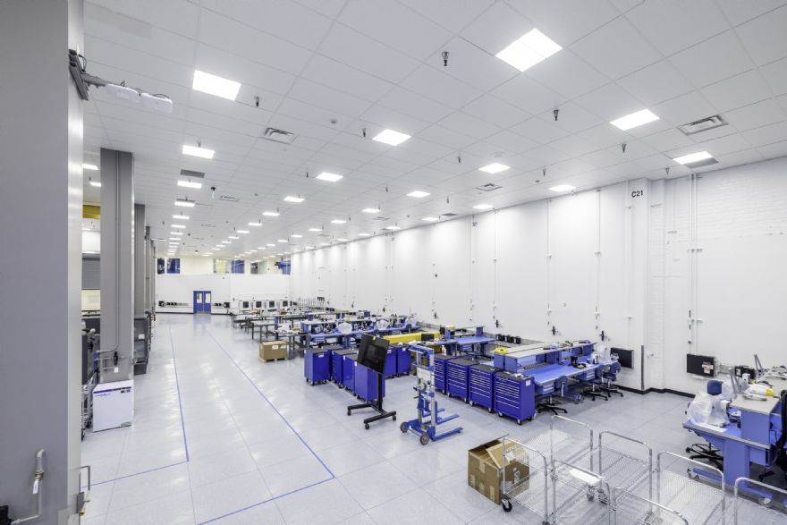 High-throughput small satellite production facility unveiled