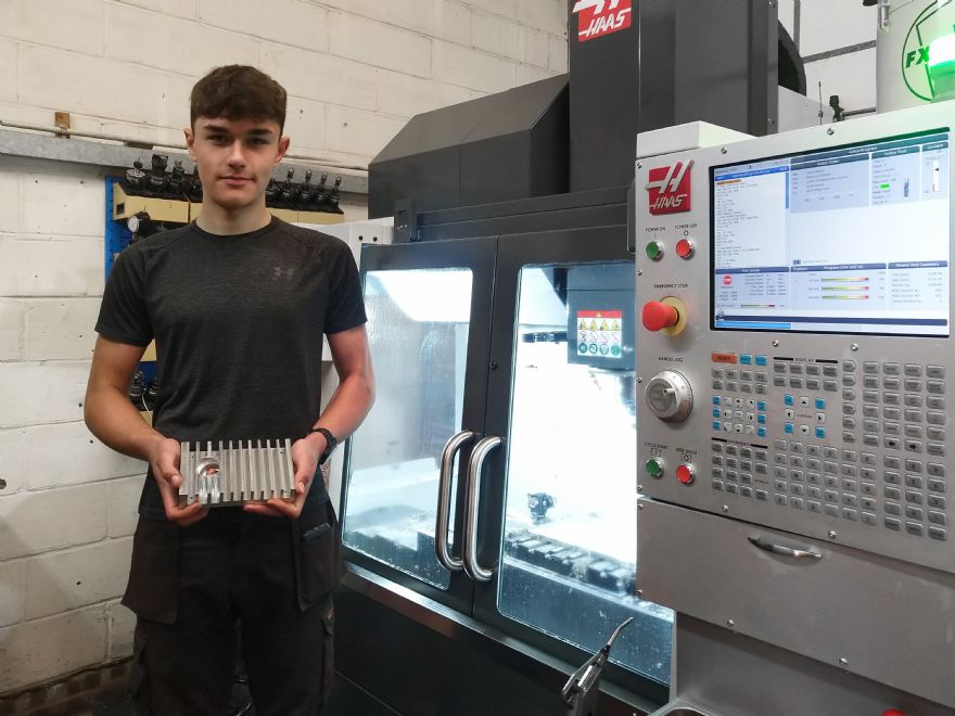 Redman Engineering takes delivery of a new Haas VMC