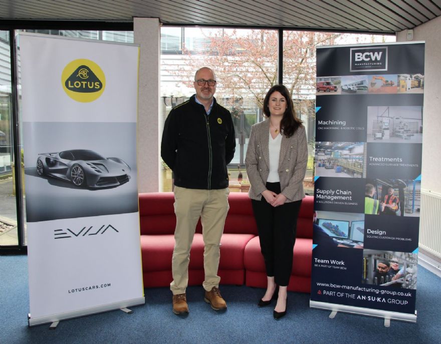 BCW takes over operation of former Lotus anodising plant