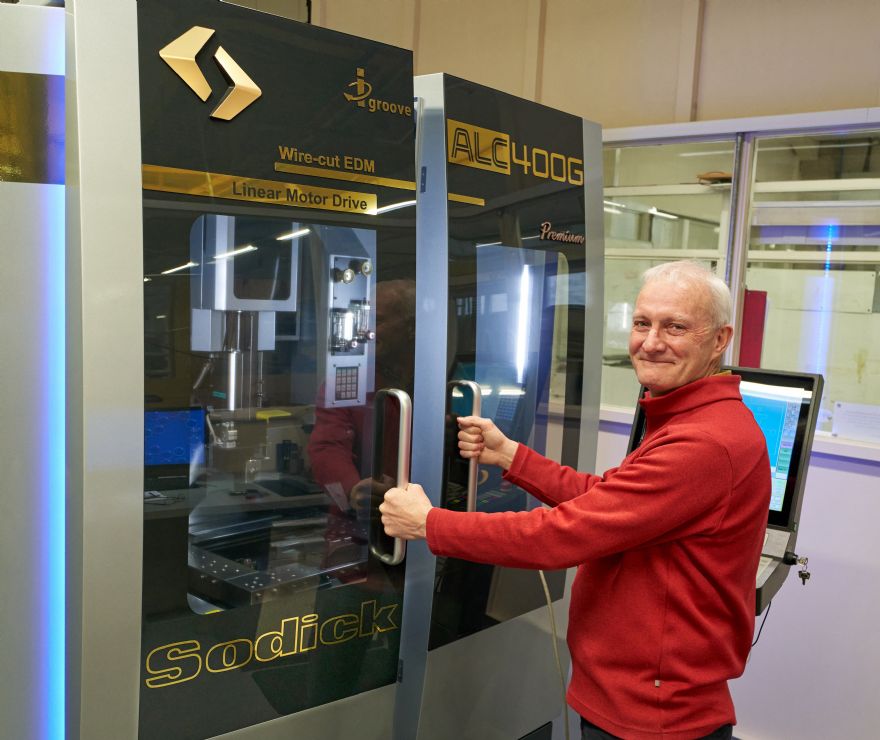 Model railway manufacturer on track with fourth Sodick machine
