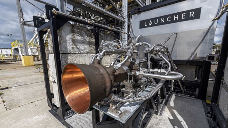 Launcher achieves full thrust in 3-D printed rocket engine test