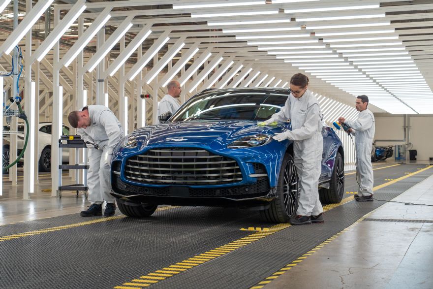 First Aston Martin DBX707 rolls off the production line