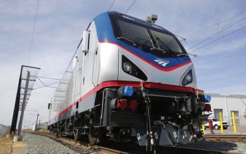 Amtrak trains roll off assembly line