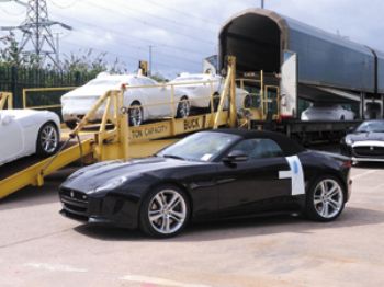 Jaguar F-Type revs up the UK