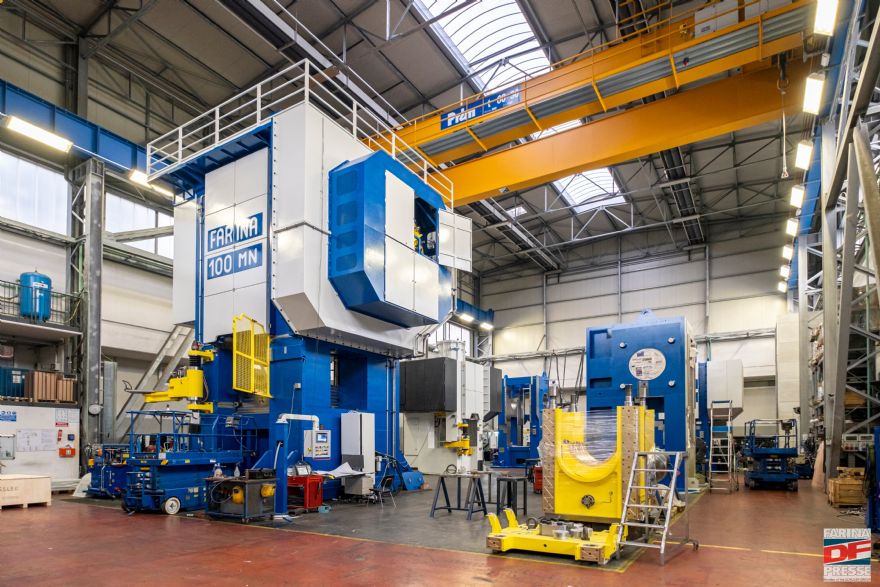 Schuler supplies 10,000-tonne forging line for producing steel rings
