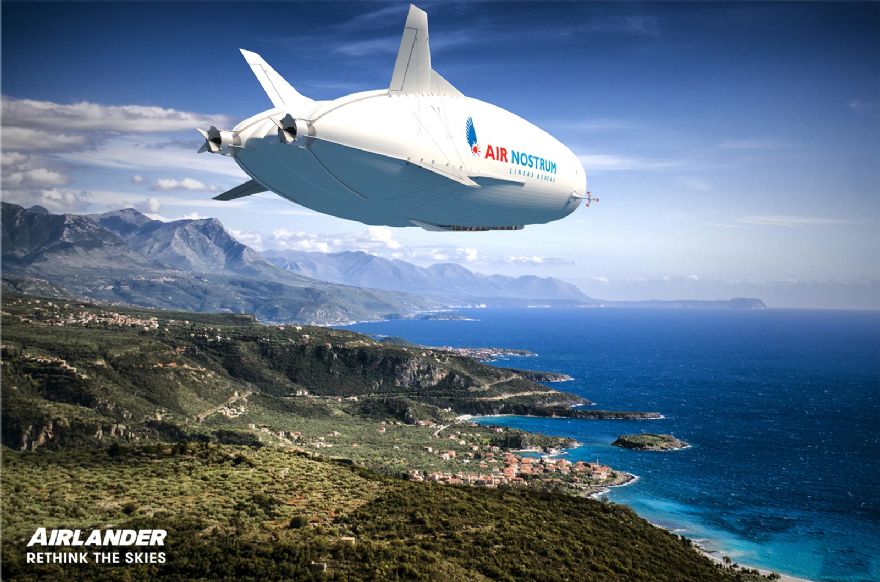 Air Nostrum Group announced as Airlander 10 launch airline