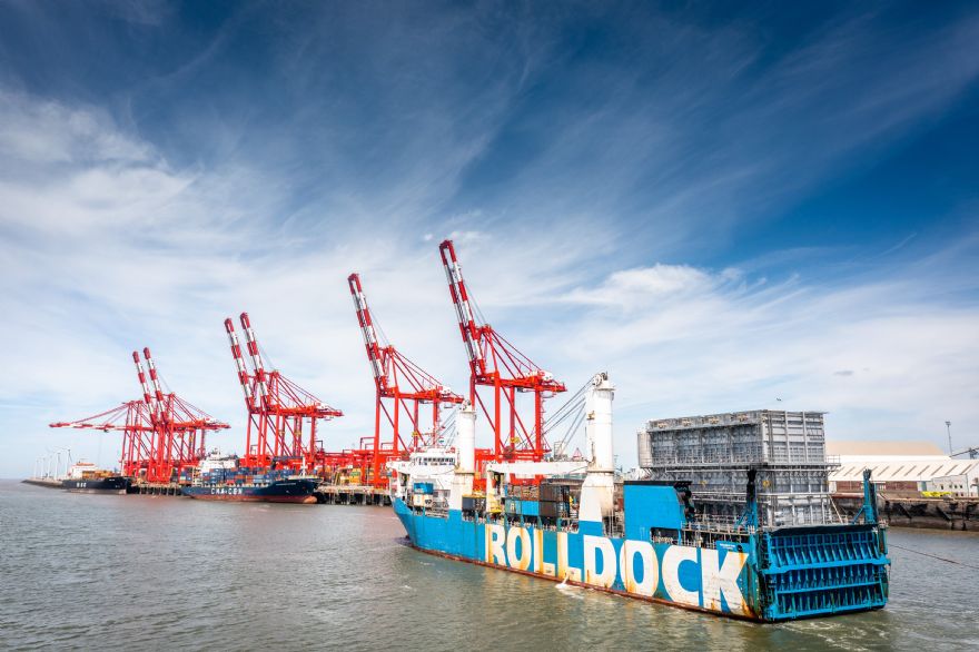 UK’s first hydrogen-powered furnace arrives at Liverpool Port