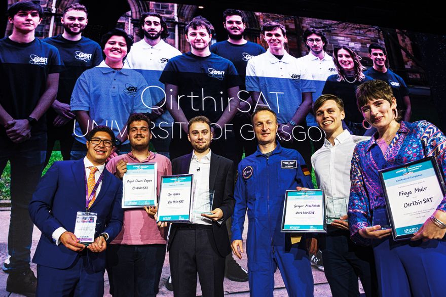 Glasgow students win £600,000 climate satellite design competition 