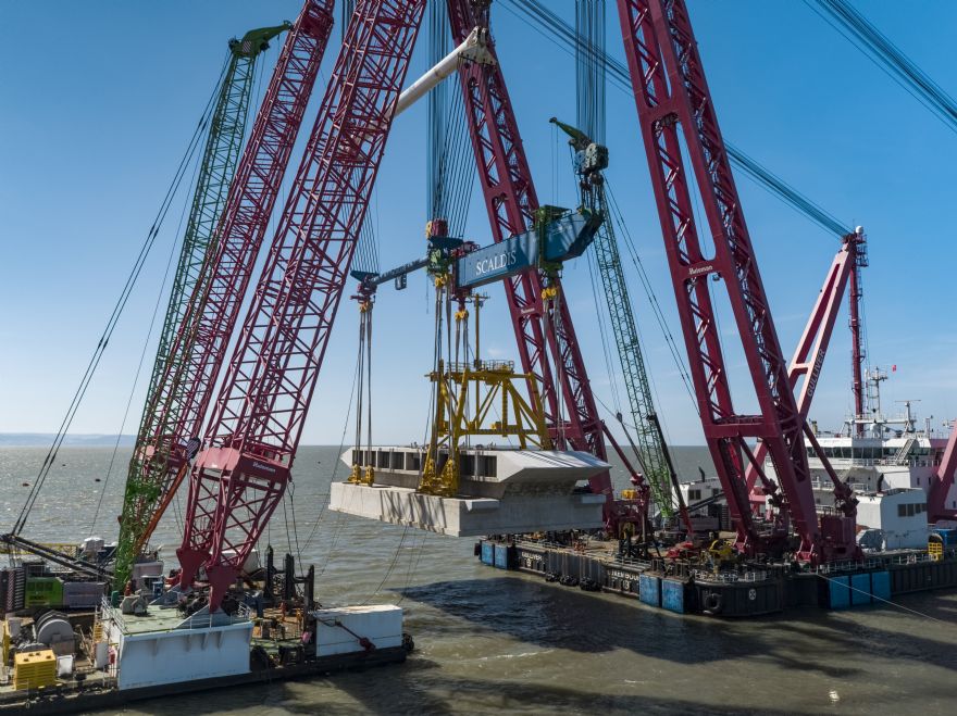 New video footage shows Hinkley Point C’s biggest lift at sea 