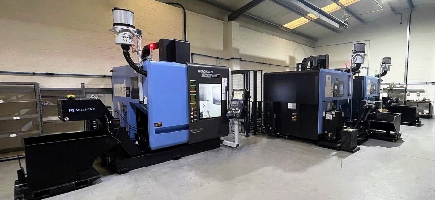 Third DVF 5000 machining centre for Irish sub-contractor