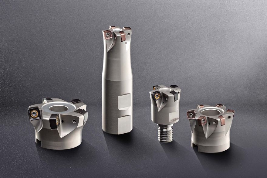 New carbide grades for high-feed milling of tougher materials