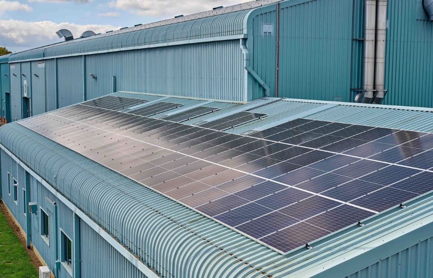 GE installs solar panels to power Marine Power Test Facility